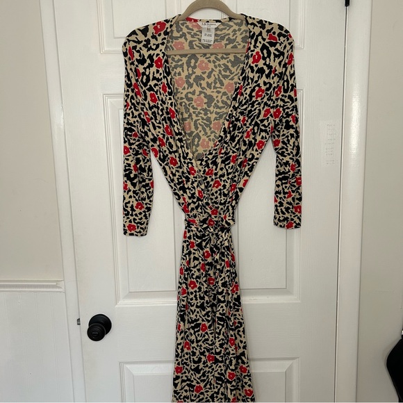 LK Bennett Dresses & Skirts - LK Bennett Kaisa Cheetah Print Wrap Dress